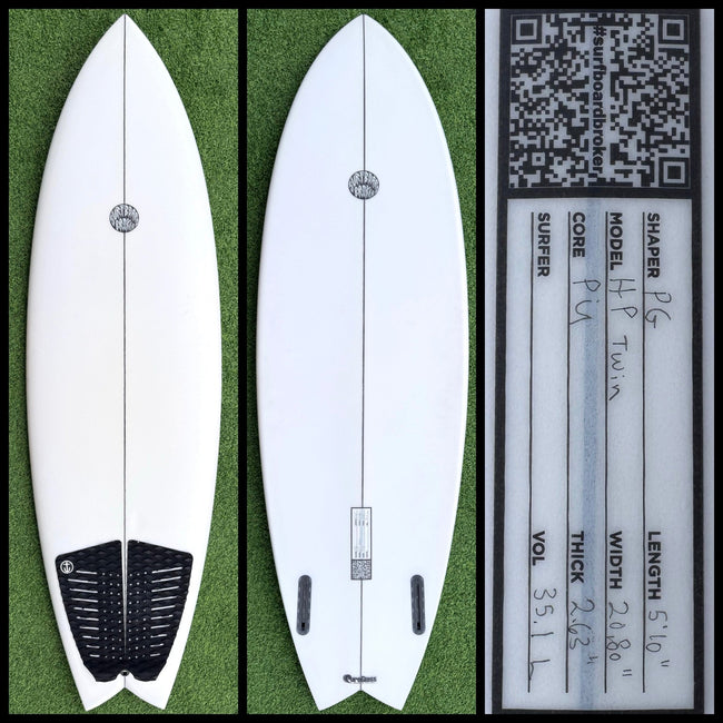 Surfboardbroker Surfboard 5'10 35L (USED) - Surfboardbroker