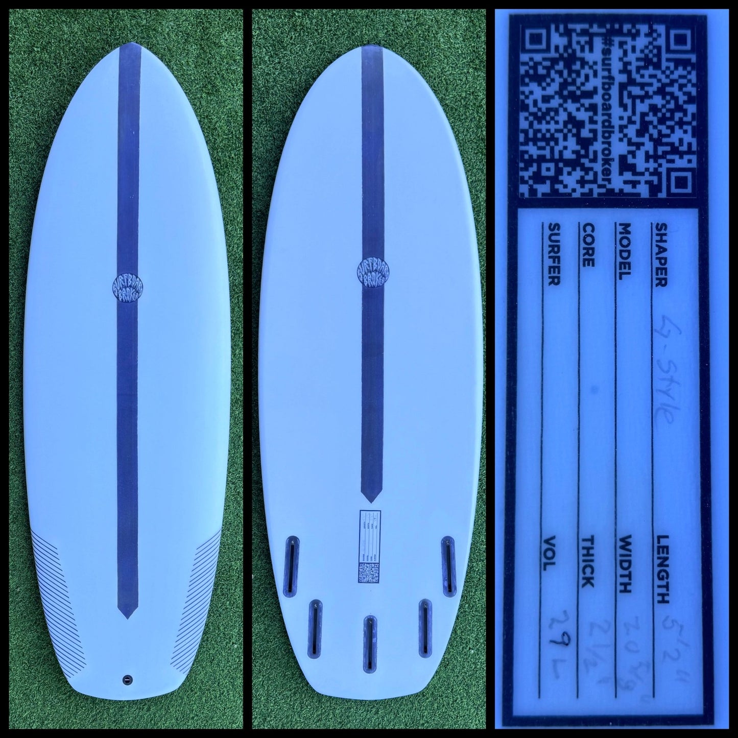 Surfboardbroker Surfboard 5'2 29L (NEW) - Surfboardbroker