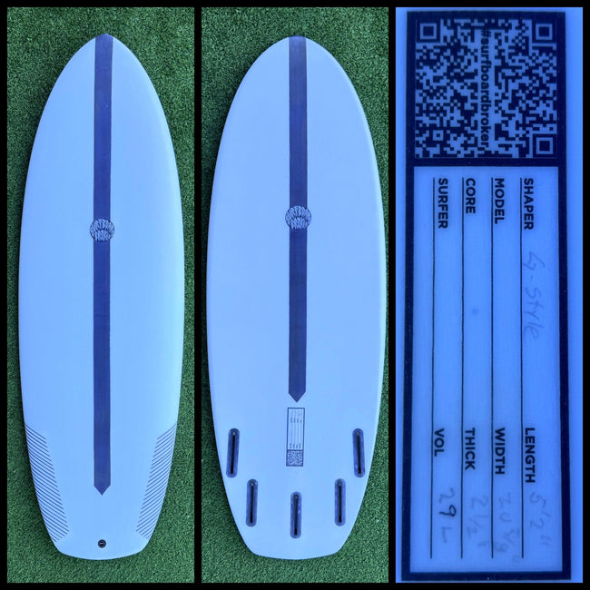 Surfboardbroker Surfboard 5'2 29L (NEW) - Surfboardbroker
