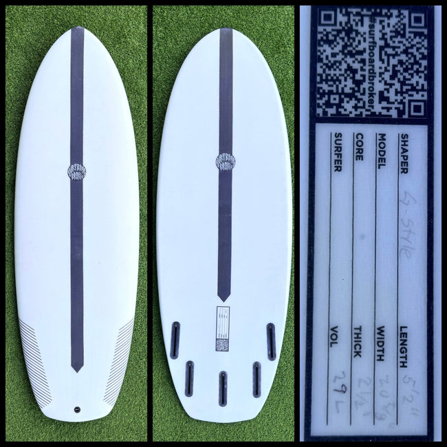 Surfboardbroker Surfboard 5'2 29L (NEW) - Surfboardbroker