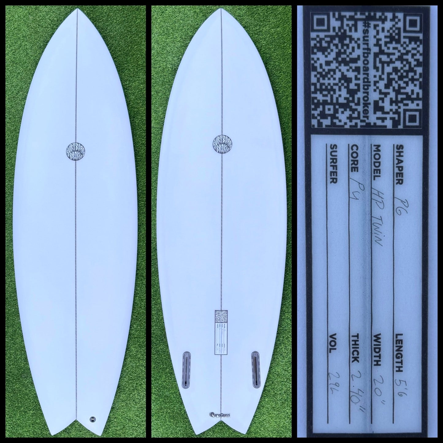 Surfboardbroker Surfboard 5’6 29L (NEW) - Surfboardbroker
