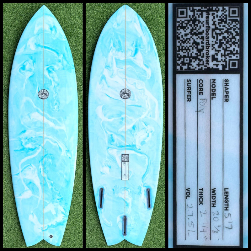 Surfboardbroker Surfboard 5'7 27L (NEW) - Surfboardbroker
