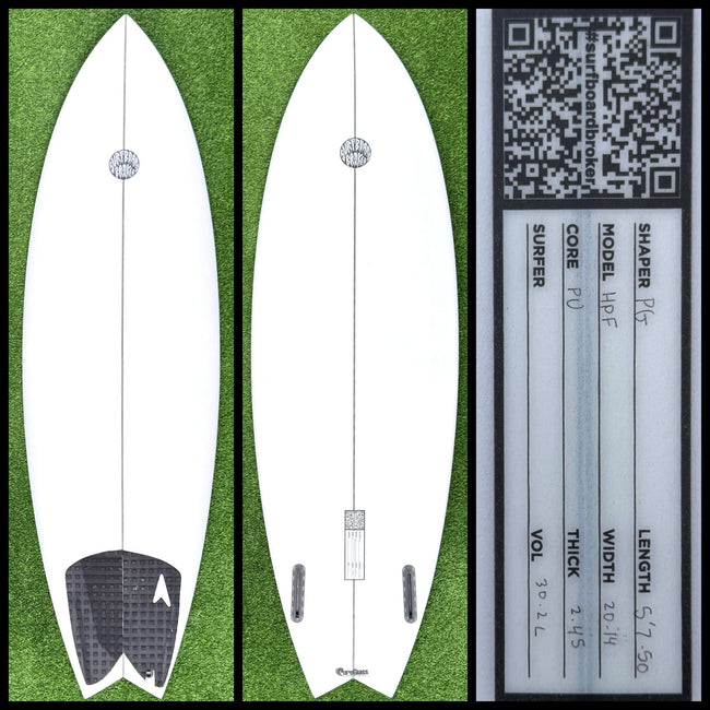 Surfboardbroker Surfboard 5'7 30L (USED) - Surfboardbroker