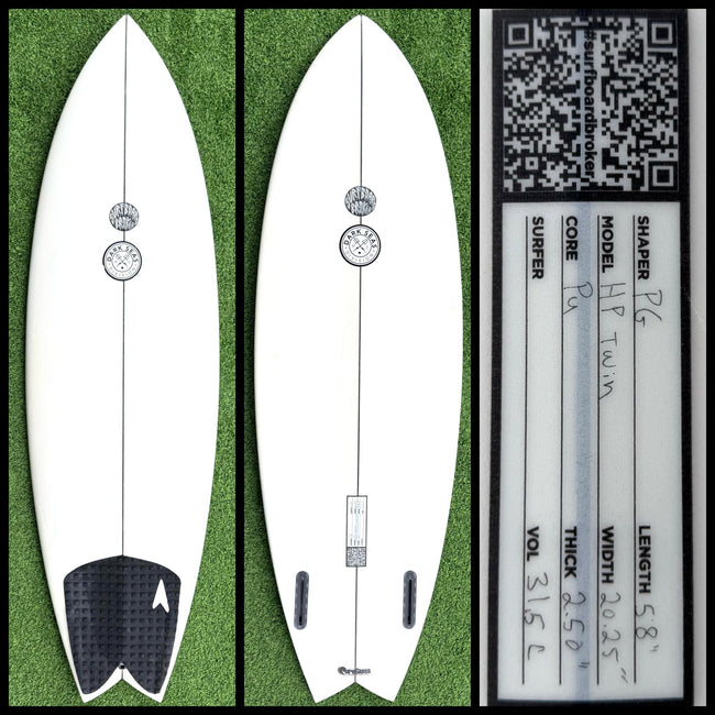 Surfboardbroker Surfboard 5'8 31L (USED) - Surfboardbroker