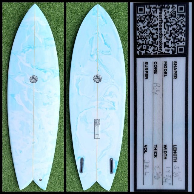 Surfboardbroker Surfboard 5'8 32L (NEW) - Surfboardbroker