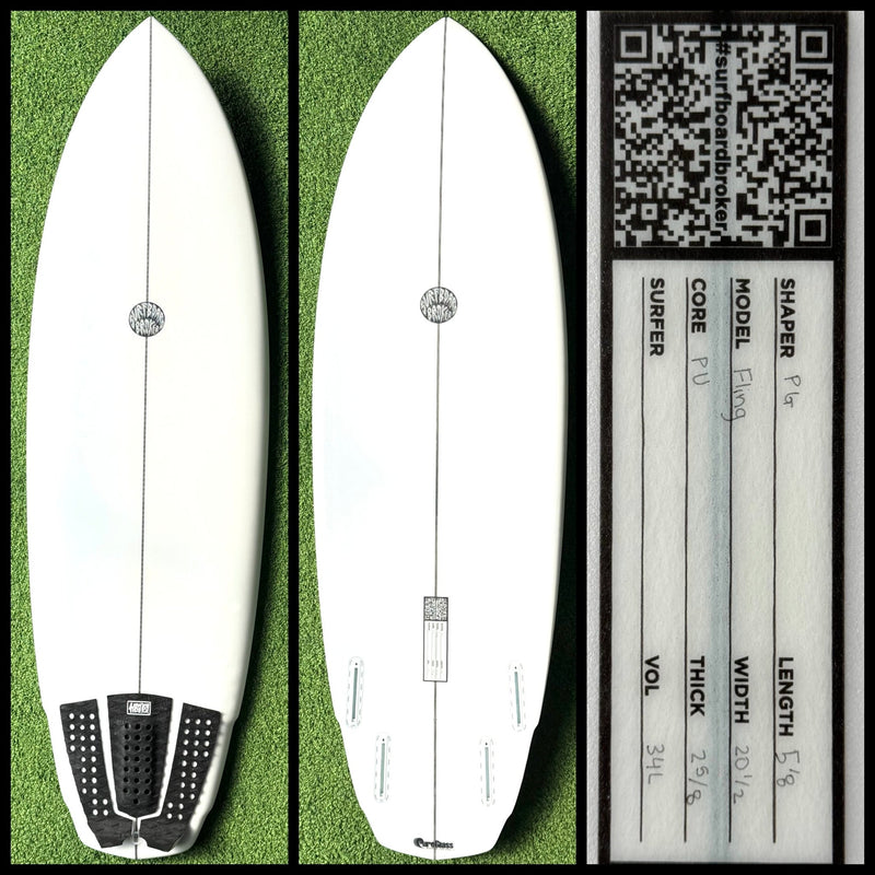Surfboardbroker Surfboard 5'8 34L (USED) - Surfboardbroker