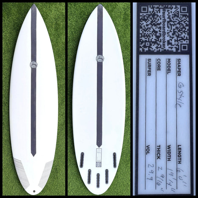 Surfboardbroker Surfboard 6'0 29L (NEW) - Surfboardbroker