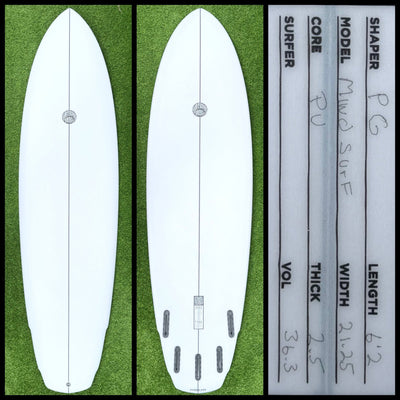 Surfboardbroker Surfboard 6'2 36L (NEW) - Surfboardbroker