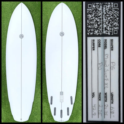 Surfboardbroker Surfboard 6'8 42L (NEW) - Surfboardbroker