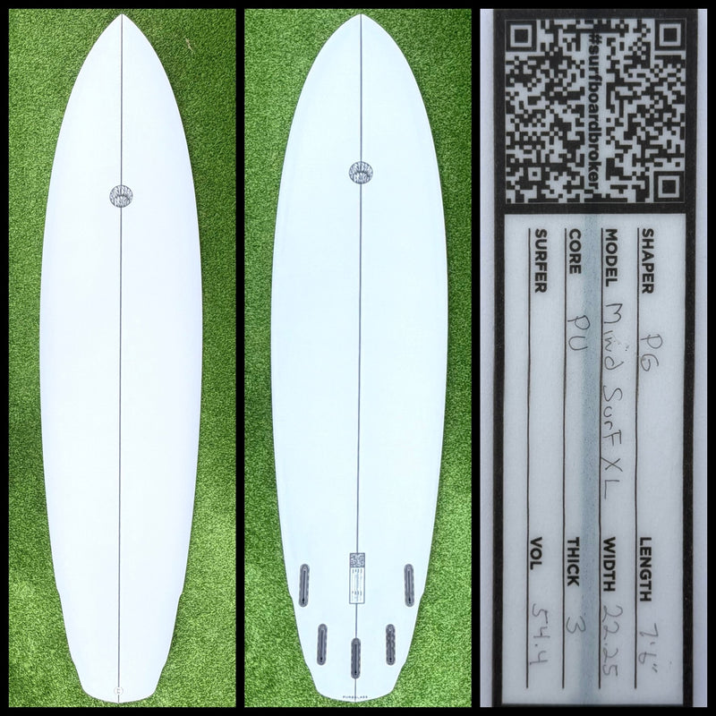Surfboardbroker Surfboard 7'6 54L (NEW) - Surfboardbroker
