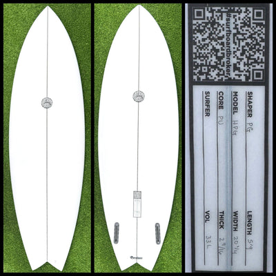 Surfboardbroker Surfboard x PureGlass 5'9 33L (NEW) - Surfboardbroker