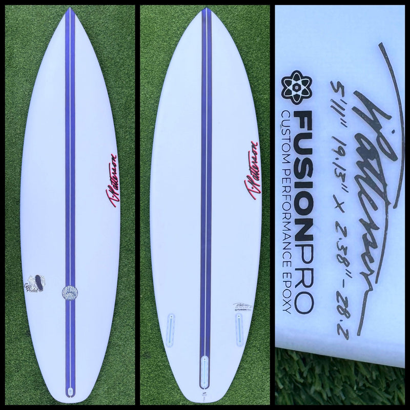 T. Patterson Surfboard 5'11 28L (NEW) - Surfboardbroker