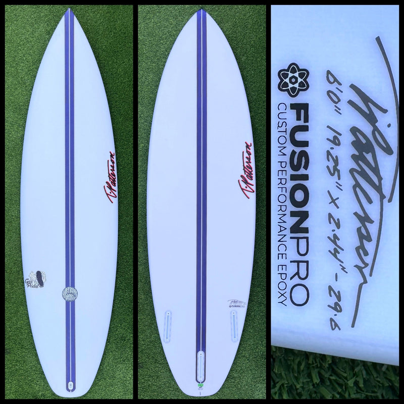 T. Patterson Surfboard 6'0 29L (NEW) - Surfboardbroker