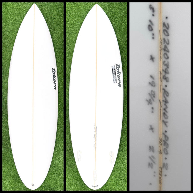 Tokoro Surfboard 5'10 30L (NEW) - Surfboardbroker