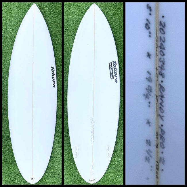 Tokoro Surfboard 5'10 30L (NEW) - Surfboardbroker