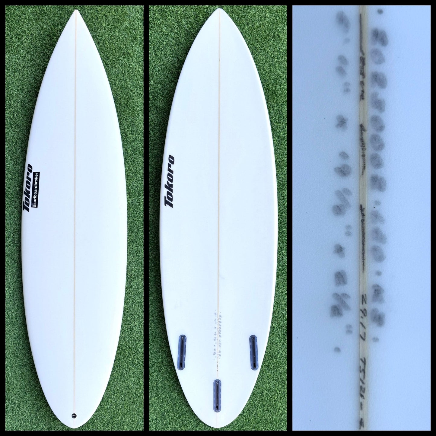 Tokoro Surfboard 5'11 29L (NEW) - Surfboardbroker