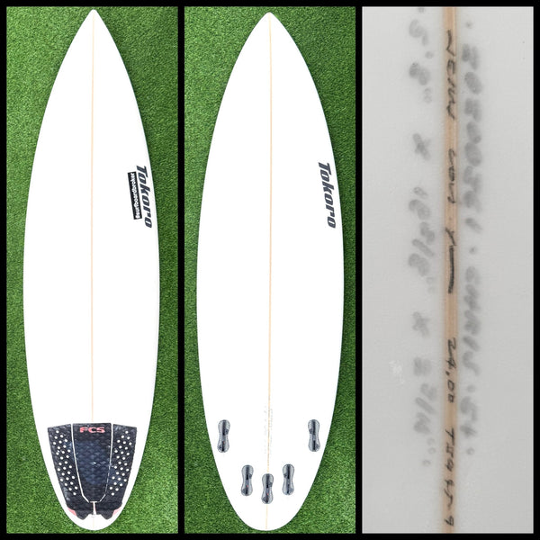 TOKORO SURF BOARD 6’1\" 46.5 5.4 TOKORO SURF BOARD 6'1