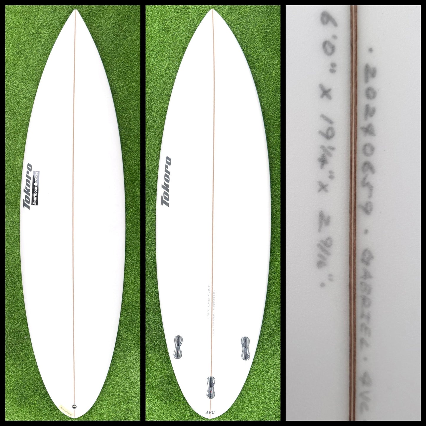 Tokoro Surfboard 6'0 30L Gabriel Medina (New) - Surfboardbroker