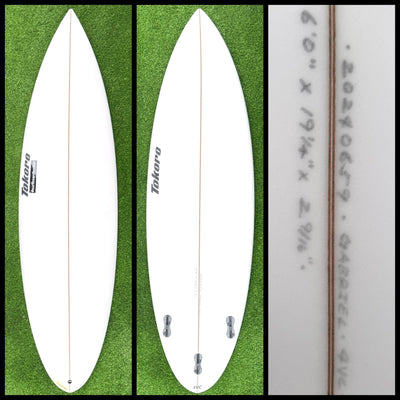 Tokoro Surfboard 6'0 30L Gabriel Medina (New) - Surfboardbroker