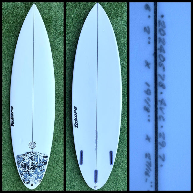 Tokoro Surfboard 6'2 29L (USED) - Surfboardbroker
