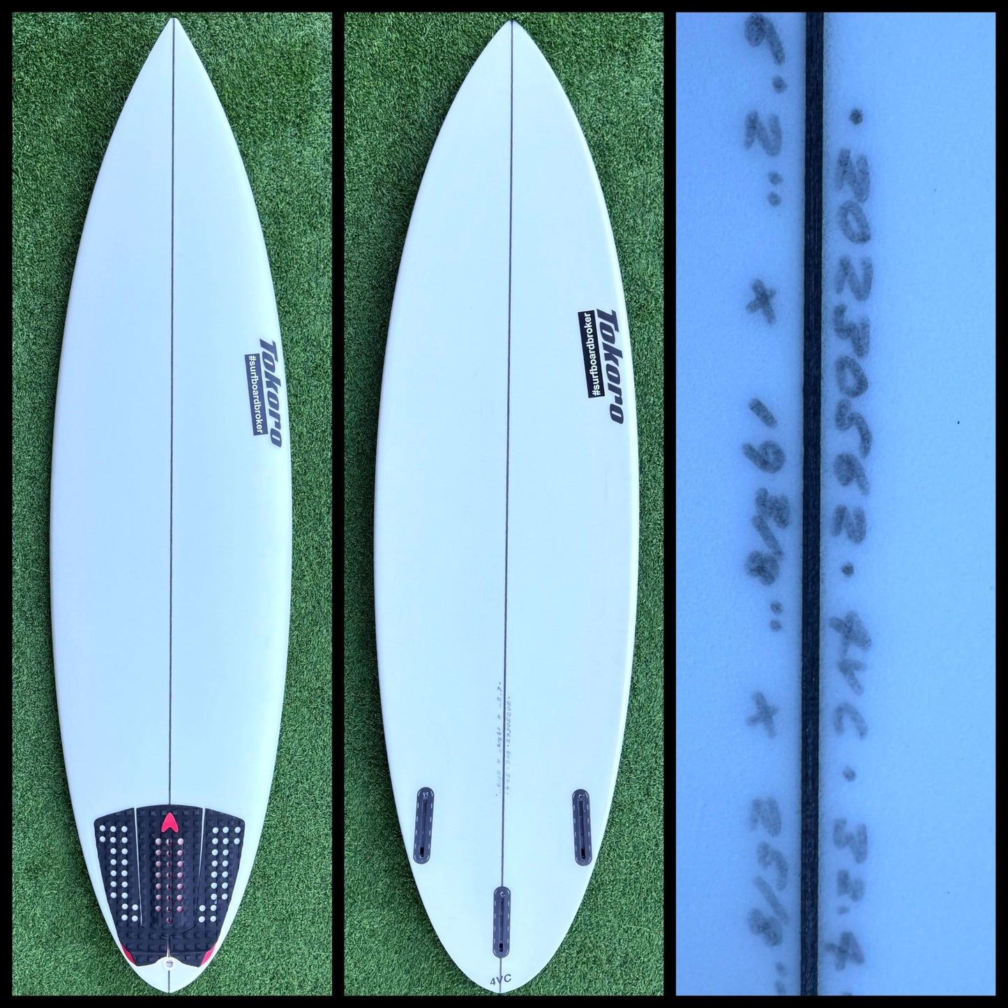Tokoro Surfboard 6'2 32L (USED) - Surfboardbroker