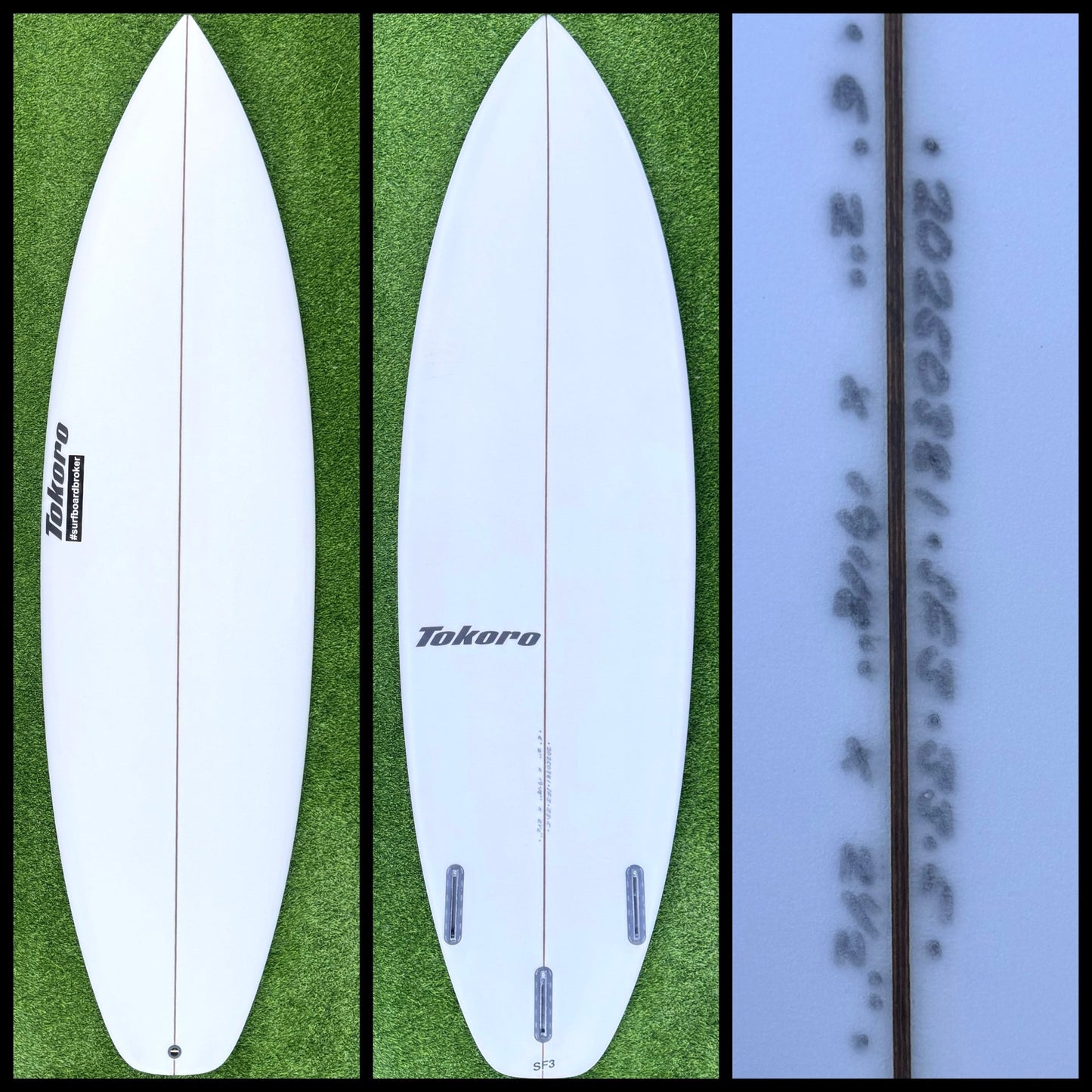 Tokoro Surfboard 6'2 33L (NEW) - Surfboardbroker