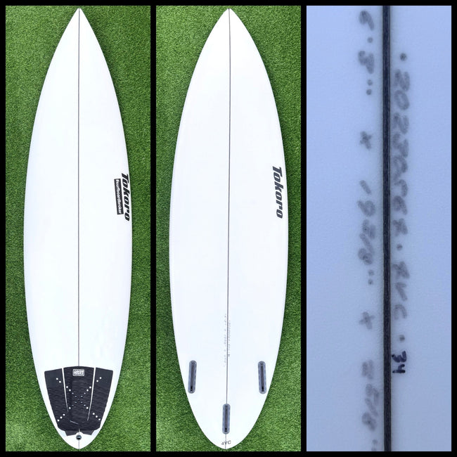 Tokoro Surfboards 6'3 34L (USED) - Surfboardbroker
