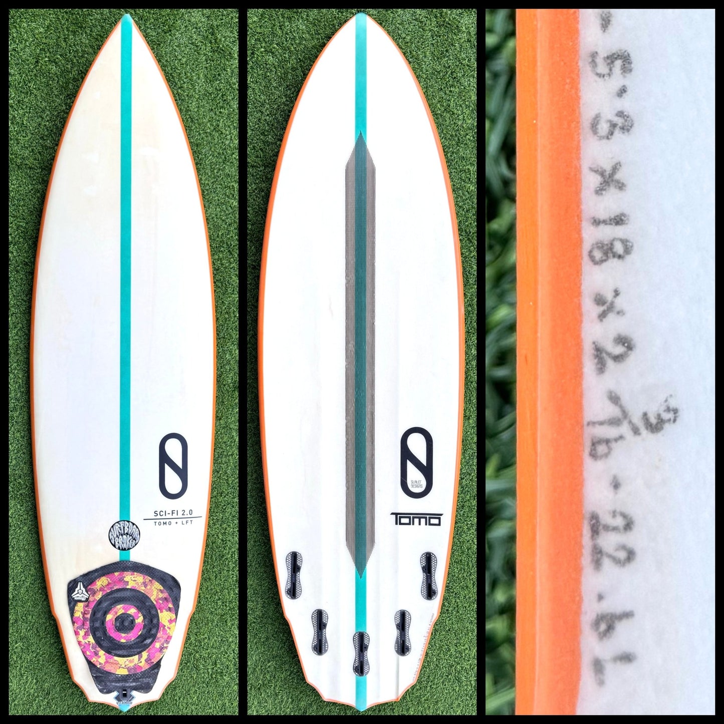 Tomo Surfboard 5’3 22L (USED) - Surfboardbroker