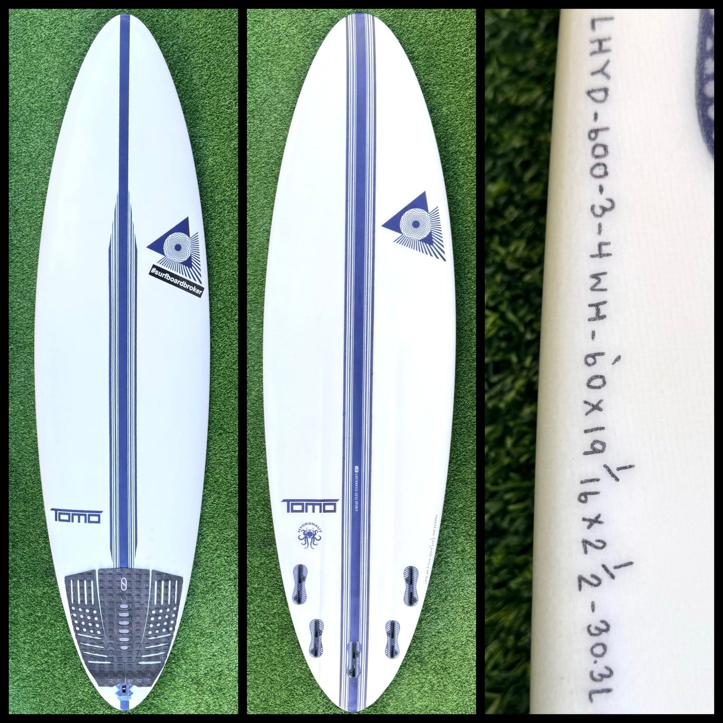 Tomo Surfboard 6'0 30L (USED) - Surfboardbroker