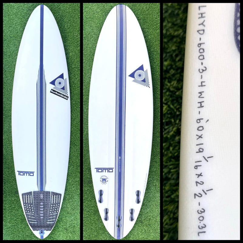 Tomo Surfboard 6'0 30L (USED) - Surfboardbroker