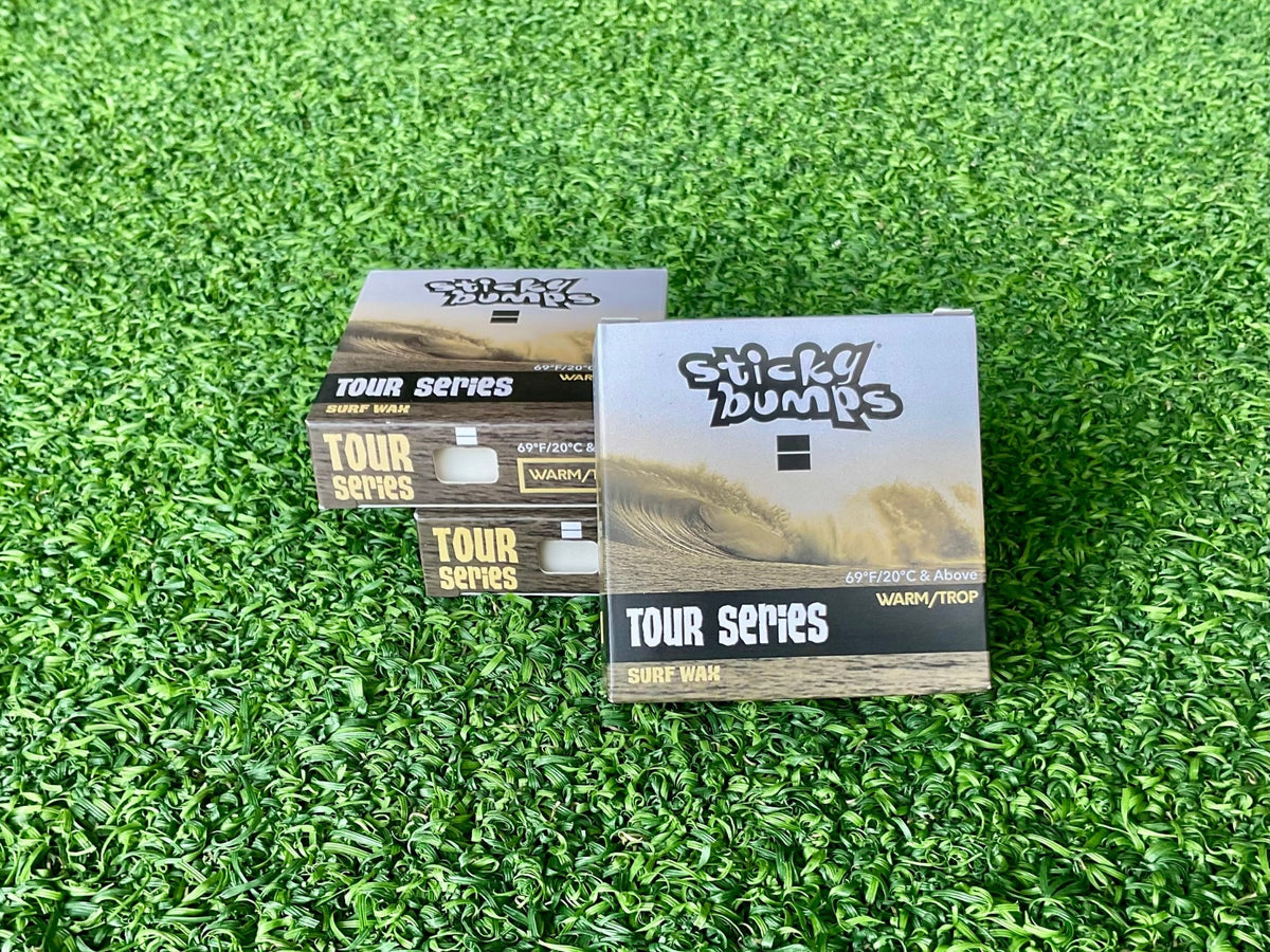 Tour Series by Sticky Bumps (Warm/Tropic) (3 Pack) - Surfboardbroker