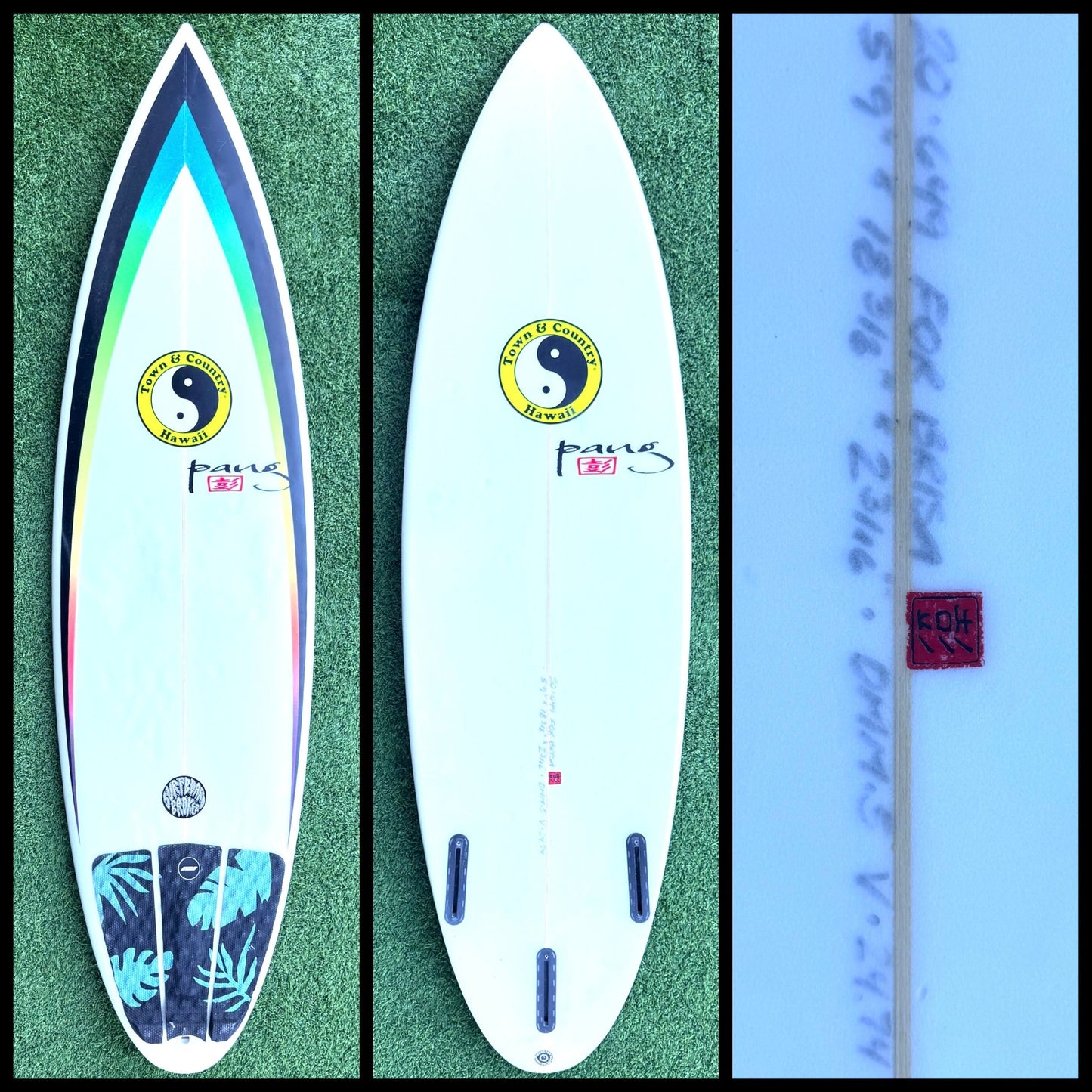 Town & Country Surfboard 5'9 24L Brisa Hennessy (USED) - Surfboardbroker