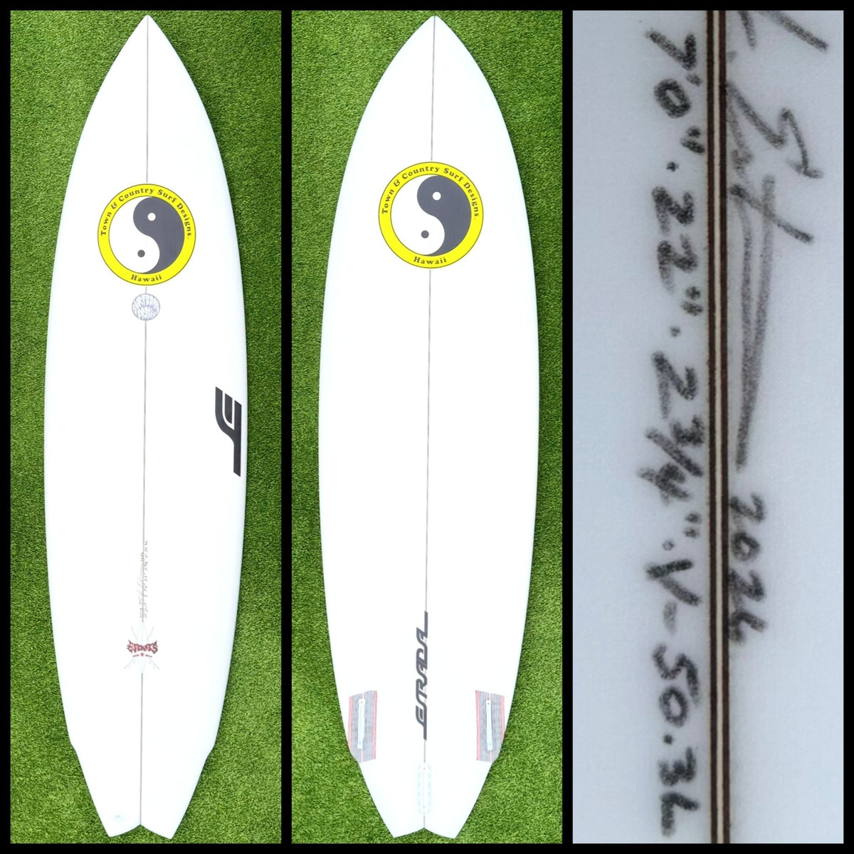 Town & Country Surfboard 7'0 50L (NEW) - Surfboardbroker