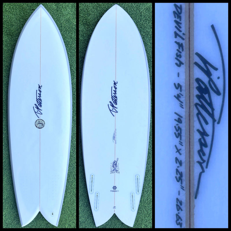 T.Patterson Surfboard 5'4 26L (USED) - Surfboardbroker