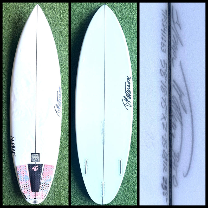 T.Patterson Surfboard 5'8 25L (USED) - Surfboardbroker