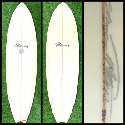 T.Patterson Surfboard 6’0 32L (USED) - Surfboardbroker