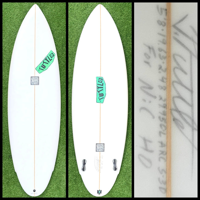 Tuttle Surfboard 5'8 29L (USED) - Surfboardbroker