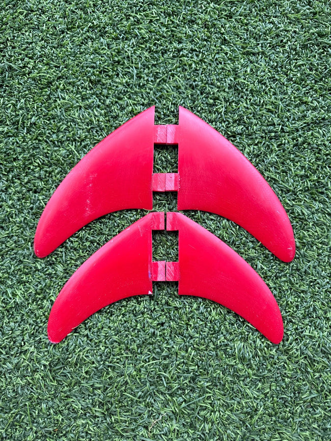Von Sol FCS Original Quad Fin Setup (USED) - Surfboardbroker