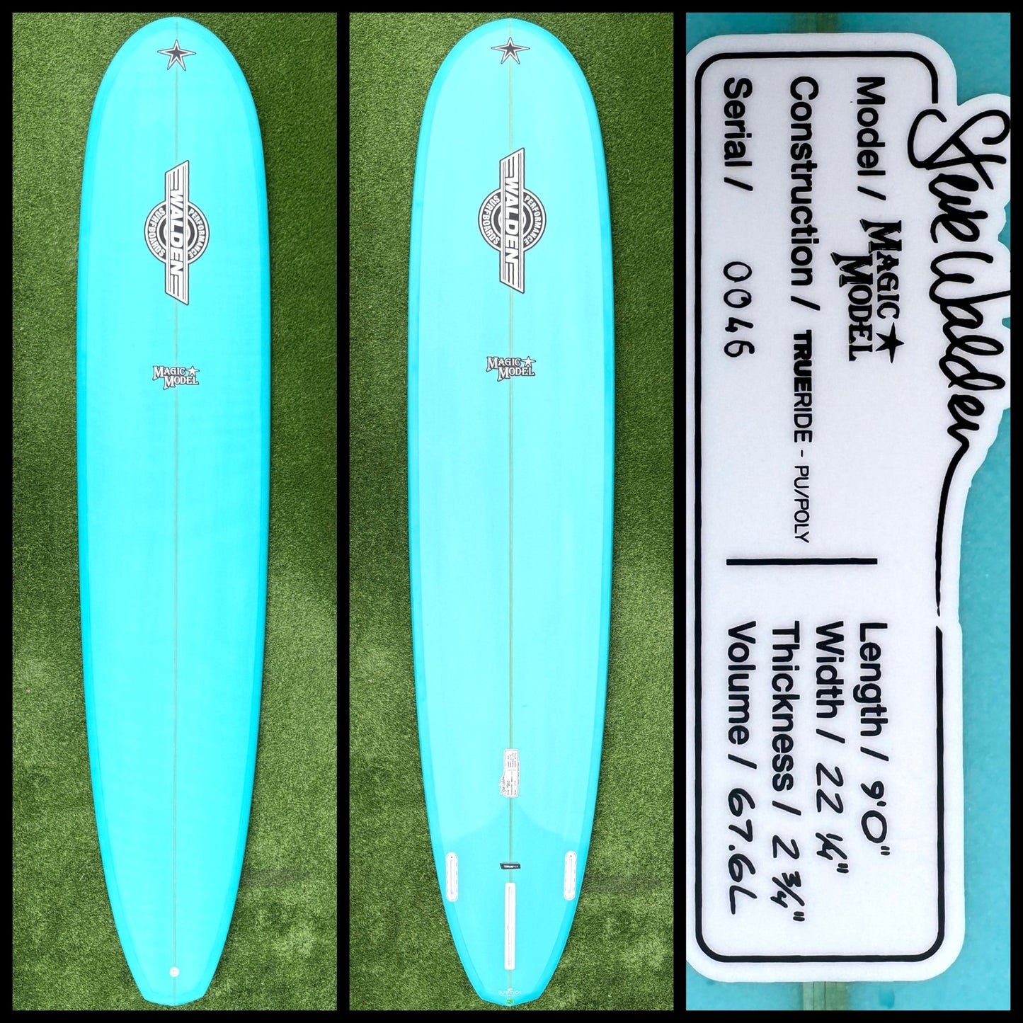 Walden Surfboard 9'0 67L (NEW) - Surfboardbroker