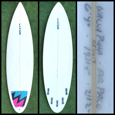 Wally Puha Surfboard 6'4 34L (USED) - Surfboardbroker