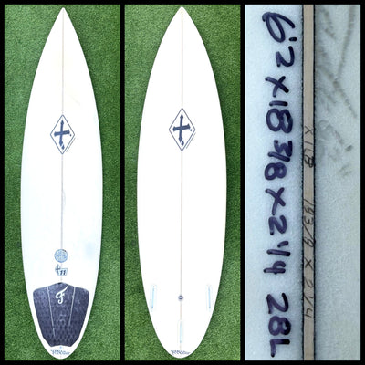 Xanadu Surfboard 6'2 28L (USED) - Surfboardbroker