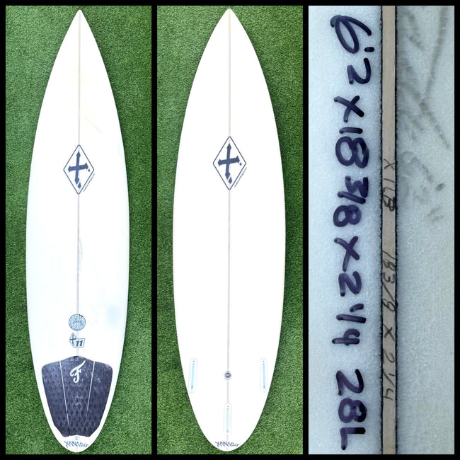Xanadu Surfboard 6'2 28L (USED) - Surfboardbroker