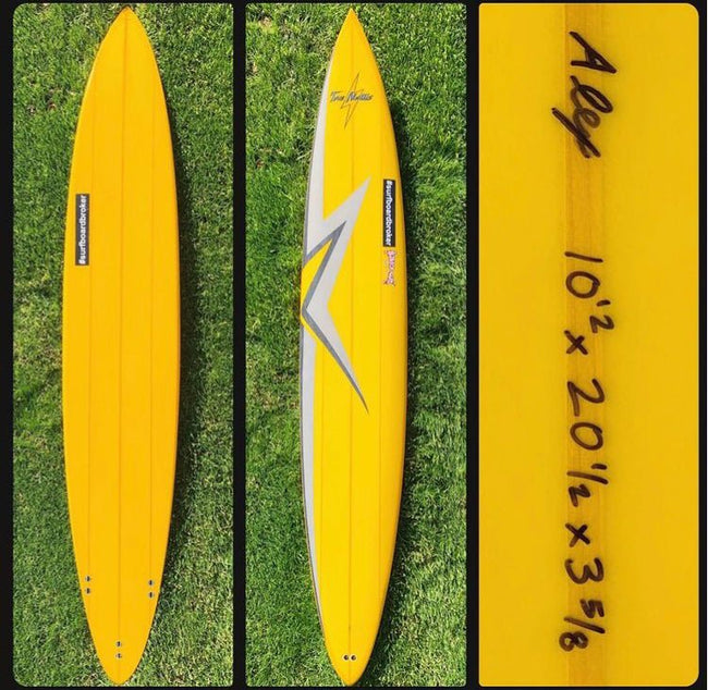 10’2 Tom Nellis Lightning Bolt Surfboard -CA - Surfboardbroker