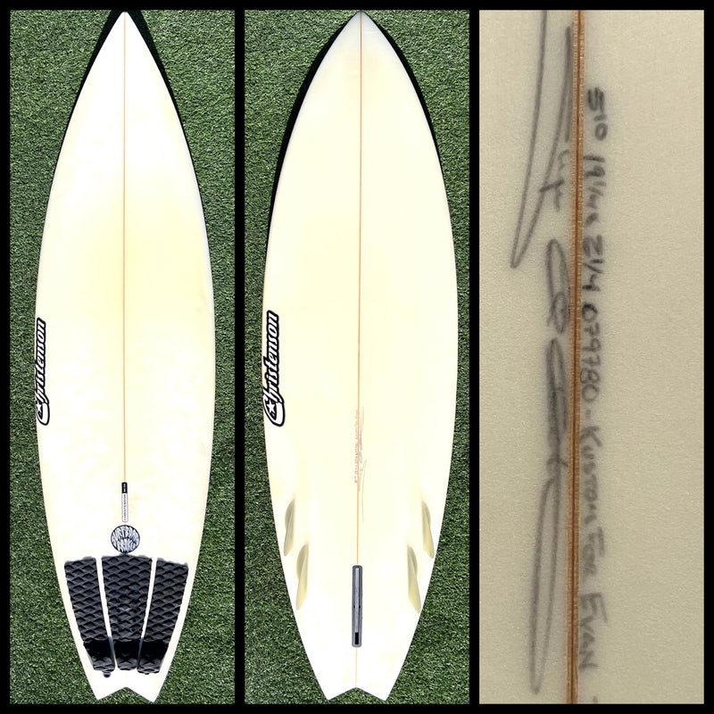 5’10 29L Christenson Surfboard -CA - Surfboardbroker