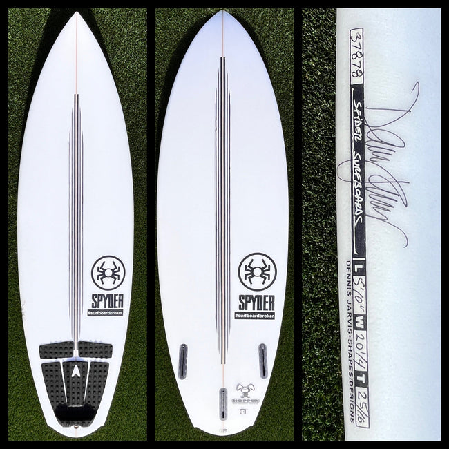 5'10 31L Spyder Surfboard -FL - Surfboardbroker