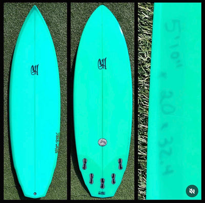 5’10 32L Ghetto House Surfboard -FL - Surfboardbroker
