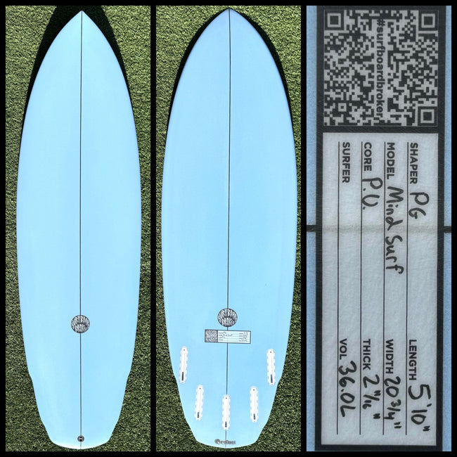 5’10 36L Surfboardbroker Surfboard -CA + FL - Surfboardbroker