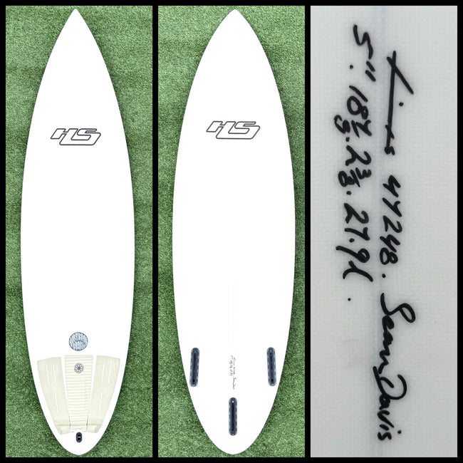 5’11 27L Hayden Surfboard -CA - Surfboardbroker