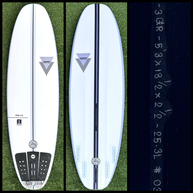 5’3 25L Tomo Surfboard -CA - Surfboardbroker