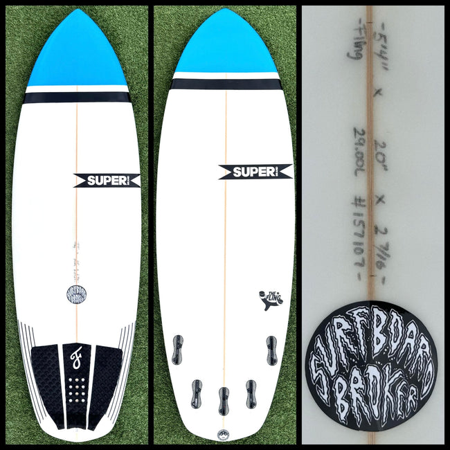 5’4 29L Super Surfboard -CA - Surfboardbroker